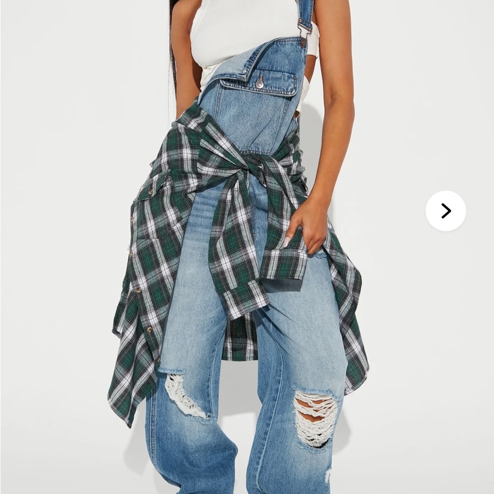 Blue Denim Women's Overalls